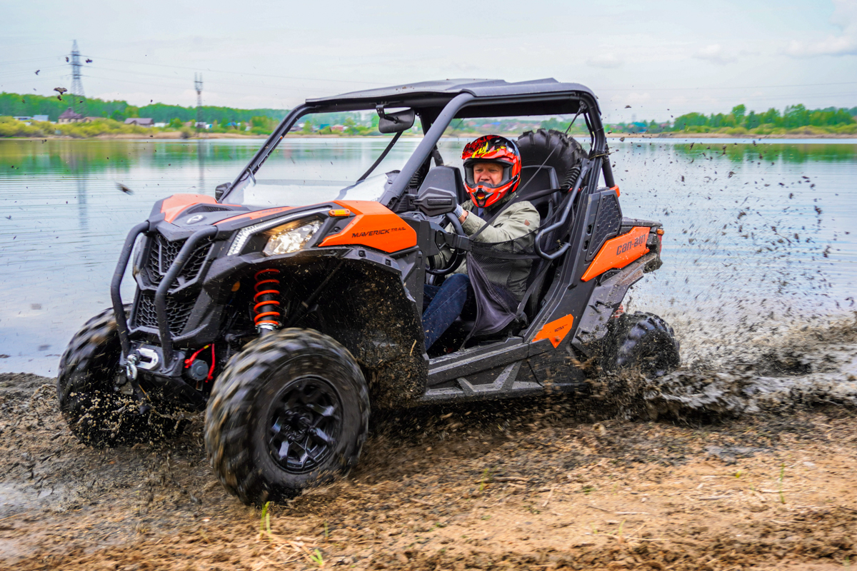Летний сезон открыт! Обучение вождению экстремальной техники в «Перспективе»